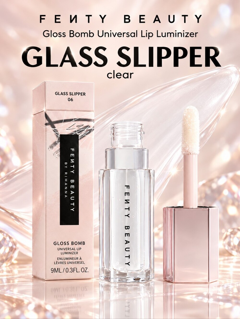 Fenty Beauty Gloss Bomb Universal Lip Luminizer – Glass Slipper